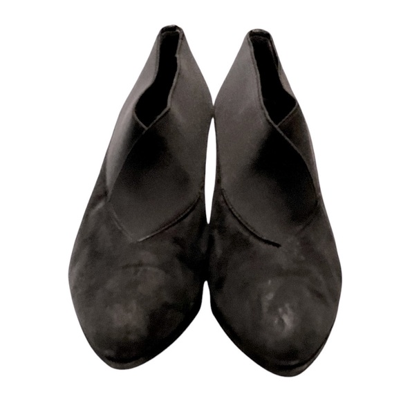 Stuart Weitzman Elastique Bootie Black Ankle Mid High Slip On Spain size 8‎ - Picture 2 of 7